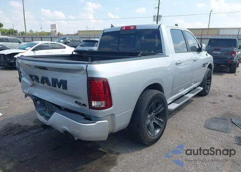 2017 Ram 1500 Night 4X4 5'7 Box from USA, damaged, VIN 1C6RR7MT3HS795871